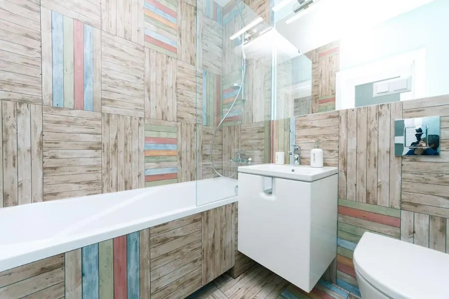 Happy Apartment, Warmth, Comfort, Turquoise Kijev Ukrajna