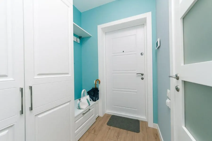 Happy Apartment, Warmth, Comfort, Turquoise Kyiv Apartment