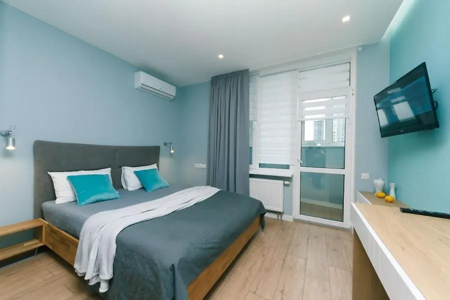 Happy Apartment, Warmth, Comfort, Turquoise Киев Украина